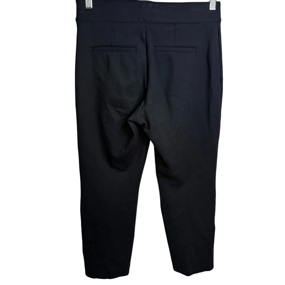 SPANX | The PerfectFit Ponte Tapered Ankle High Rise Black Pants | Sz M